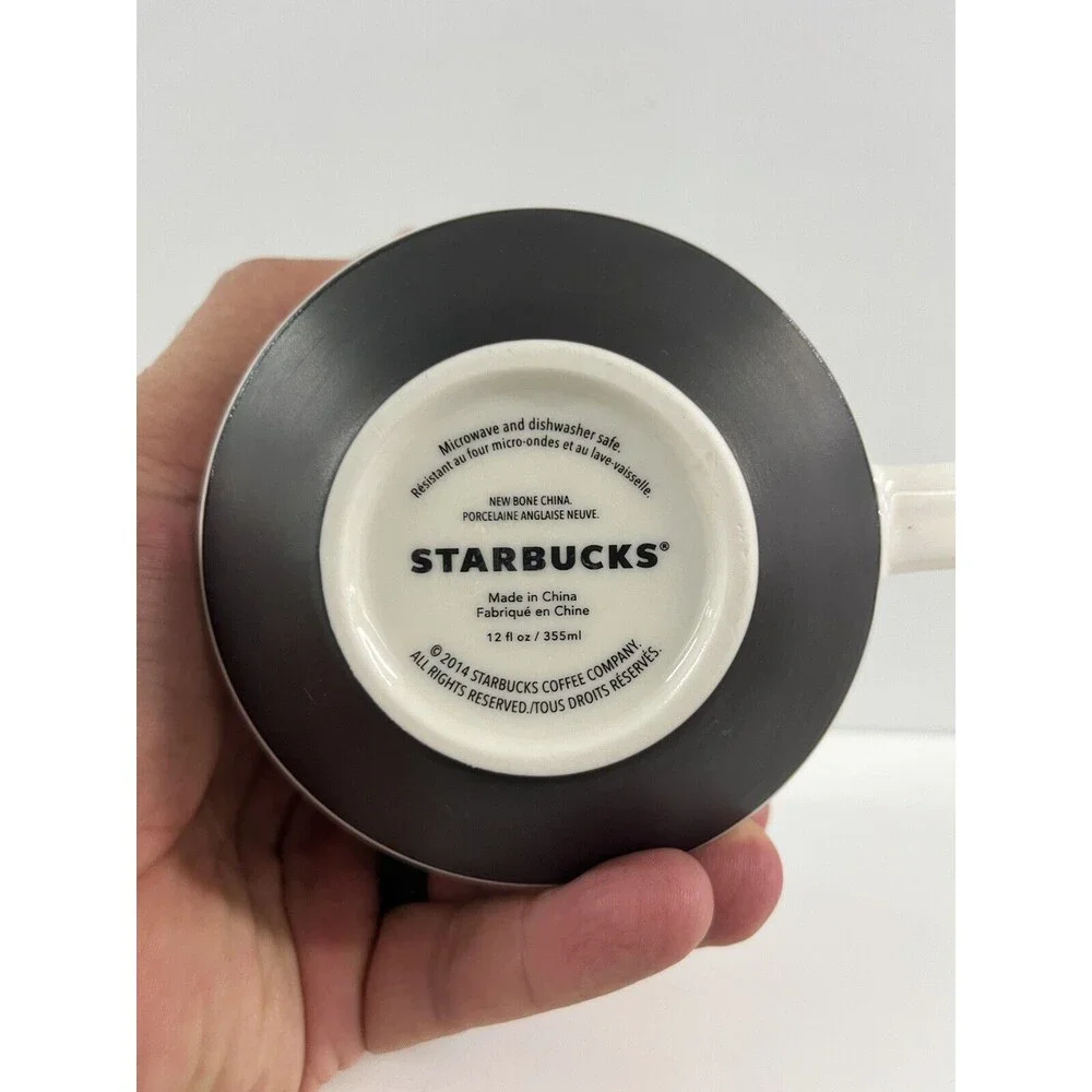 Starbucks Coffee Mug Artisan 2014 Series 03/08 Brown House Land Ceramic Canadian - Picture 12 of 13